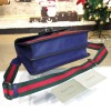 Gucci Dionysus medium top handle bag blue/green/red leather