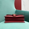 Gucci medium dionysus red leather bag