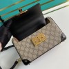 Gucci padlock bamboo handle bag