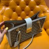 Gucci Padlock Small GG White Shoulder Bag