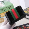 Gucci wallet black velvet 523155