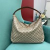 Gucci hobo canvas handle bag