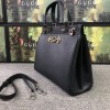 Gucci Zumi grainy leather medium top handle bag