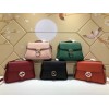 Gucci GG Flap Shoulder Bag On Chain Red 5103032