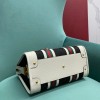 Gucci mini black leather double G bag