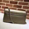 Gucci Interlocking GG Gold Leather