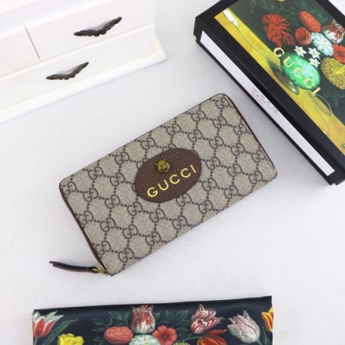 Gucci long black wallet