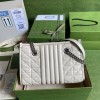 GG Marmont small tote white bag