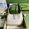 Gucci Jackie 1961 small GG beige / white shoulder bag