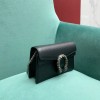 Gucci dionysus super mini black bag