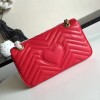 Gucci GG Marmont small matelassé shoulder bag Style ‎443497 DTDIT 6433