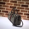 Gucci gg supreme brown handle bag