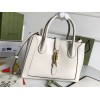 Gucci Jackie 1961 Medium Tote White Bag