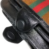 Gucci Ophidia Suede Saddle Bag 523658