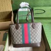 Gucci Brown Ophidia GG Small Tote