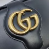 Gucci Arli Medium Calfskin Leather Black Bag