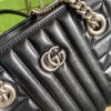 GG Marmont small tote black bag