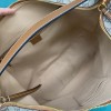 Gucci hobo canvas handle bag