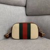 Gucci Vintage canvas shoulder bag