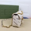 Gucci x Balenciaga The Hacker Project Small White Marmont Bag