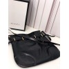 Gucci 1955 Horsebit Messenger Black Bag