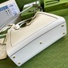 Gucci Jackie 1961 Large Tote White Bag