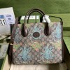 Gucci Tiger Medium Tote Bag Monogram 687827