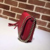 Gucci Interlocking GG Red Leather