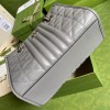 Gucci GG Mamon Small Tote Bag Gray 681483