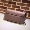 Gucci Interlocking GG Pink Nude Leather