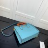 Gucci Diana Small Tote Blue Bag 27cm 660195