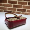 Gucci GG Marmont Mini Matelassé Red Shoulder Bag