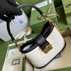 Gucci bucket white bag