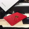GG Marmont card case Nexthibiscus red leather
