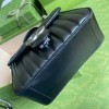 Gucci GG Marmont mini top handle bag in black