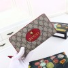 Gucci long red wallet