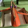 Gucci Diana orange mini tote bag