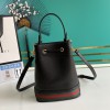 GUCCI GG Small Ophidia Bucket Bag Black