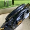 Gucci Dahlia black leather shoulder bag