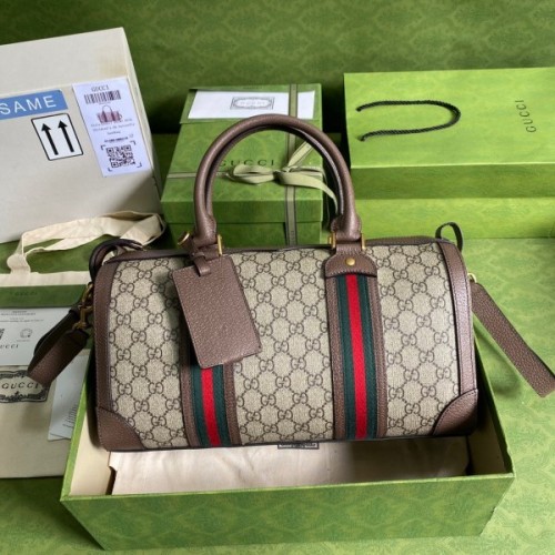 Gucci GG small duffel travel bag