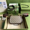 Gucci Blondie Shoulder Bag GG Canvas 22cm