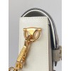 GUCCI mini 1955 Horsebit white bag