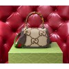 Gucci Small top handle bag with Bamboo 21cm