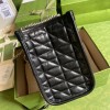 GG Marmont small tote black bag