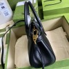 Gucci Dahlia black leather shoulder bag