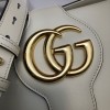 Gucci Arli Medium Calfskin Leather White Bag