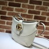 Gucci Arli Medium Calfskin Leather White Bag