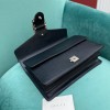 Gucci medium dionysus black leather bag