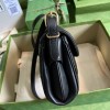 Gucci black medium GG shoulder bag