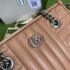 GG Marmont small tote beige bag